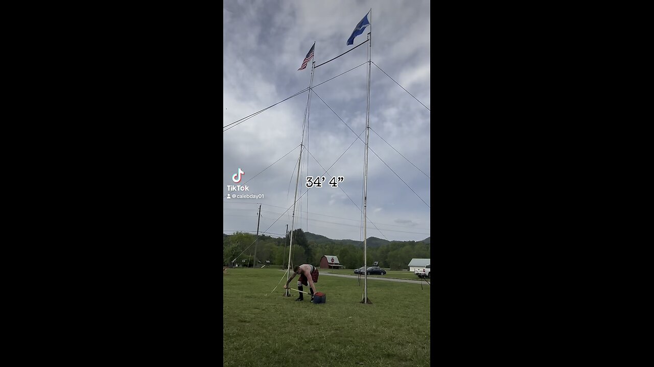 34’4” sheaf toss