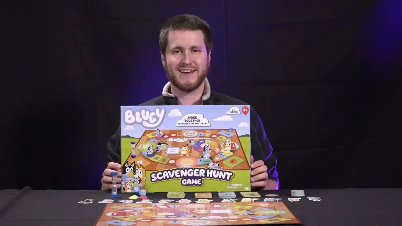 HOW TO PLAY: Bluey Scavenger Hunt Game