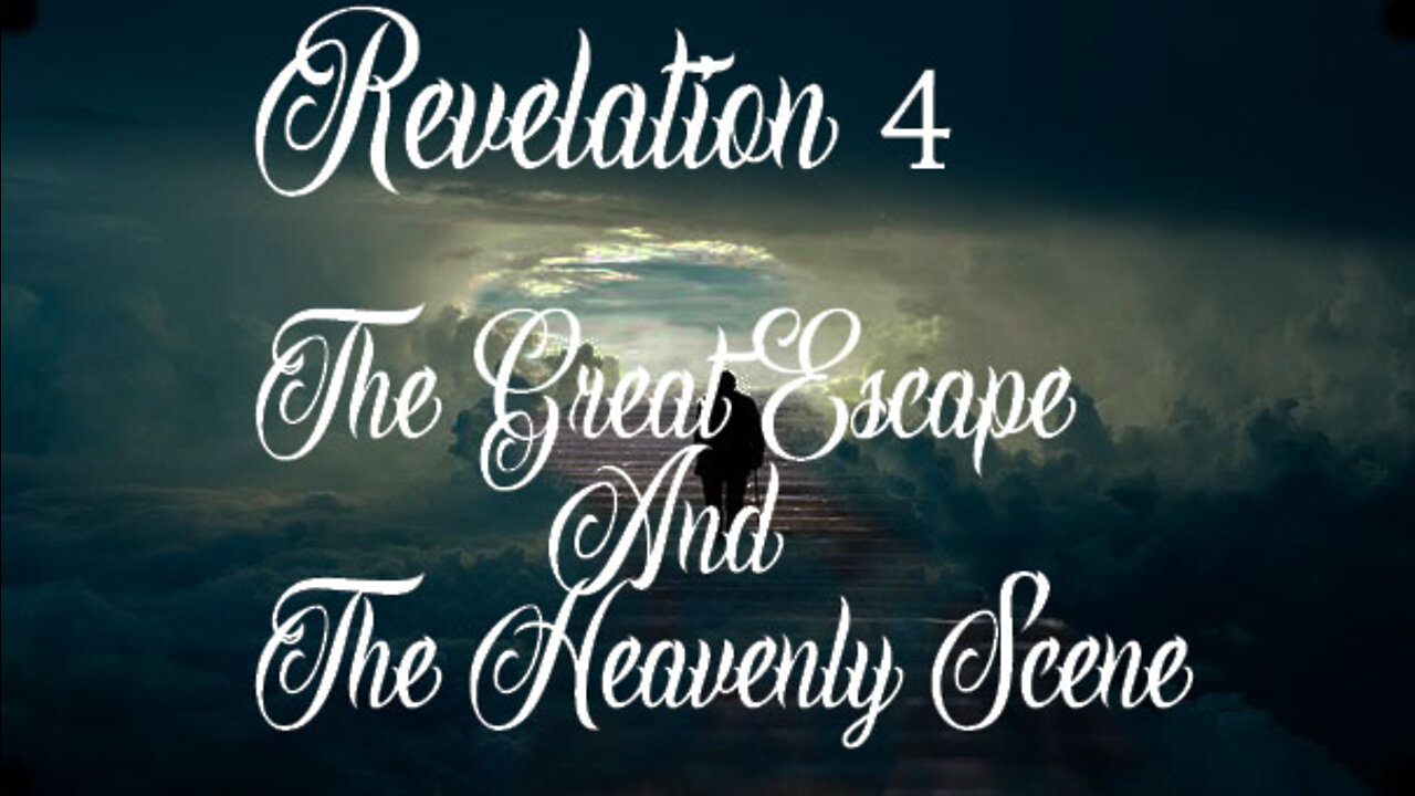 Rev Renz (Revelation 4) "The Great Escape, The Rapture"