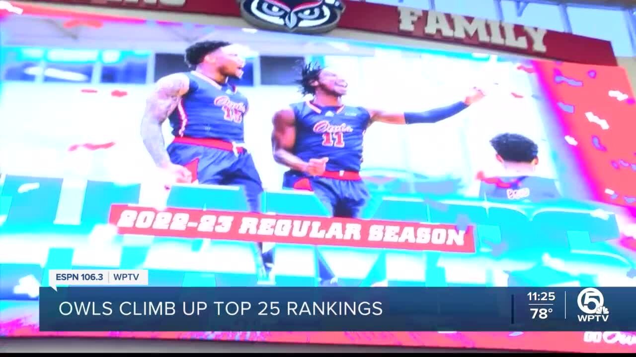 Owls finish ranked No. 5 in nation