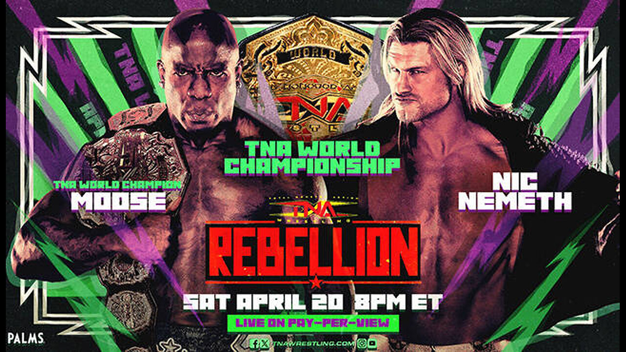 TNA REBELLION 2024 : GET HYPED