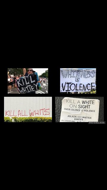 WHITE GENOCIDE ANTI-WHITE EXHIBIT ON DISPLAY IN CANADA