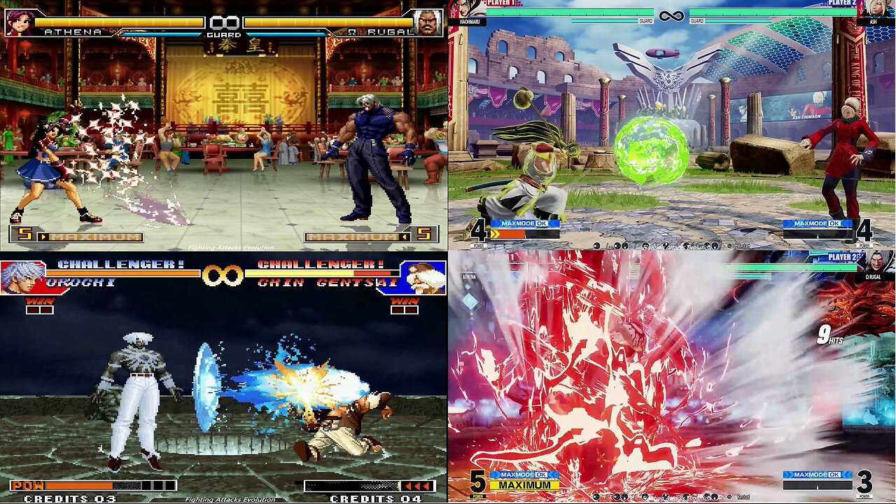 The King of Fighters - All characters who can reflect projectiles attacks