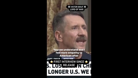 Viktor Bout's *FIRST INTERVIEW SINCE HIS RELEASE* PART 2