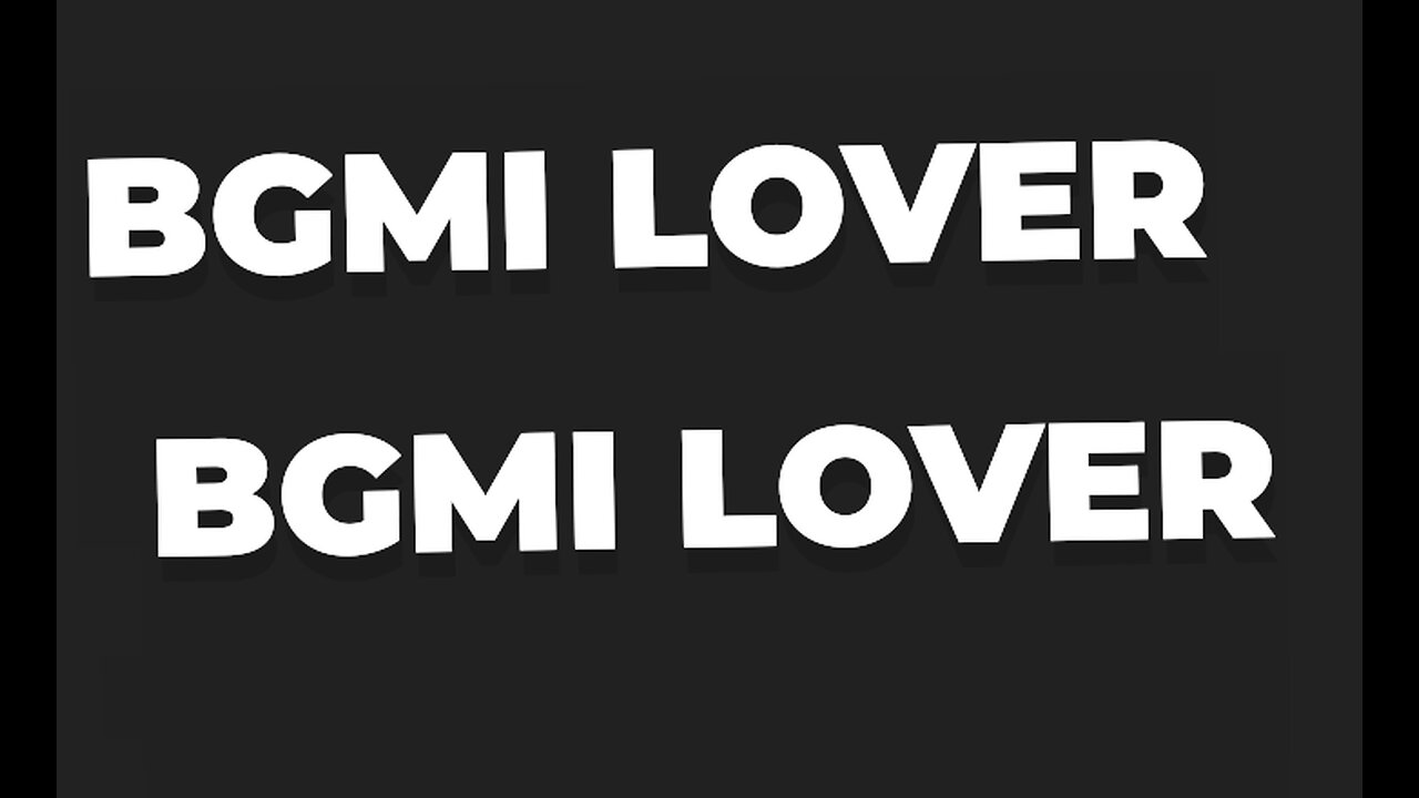 bgmi lover