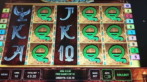 Book of Ra deluxe free spins