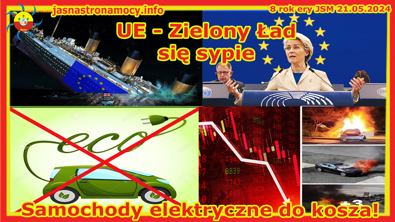 UE Zielony Ład się sypie Samochody elektryczne do kosza