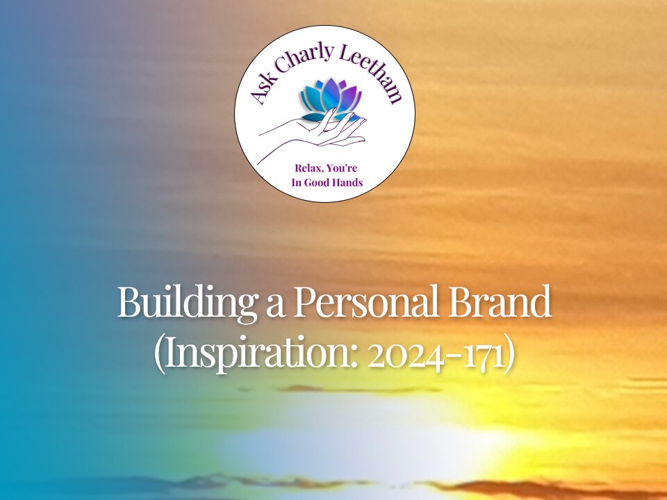 Building a Personal Brand (2024/171)