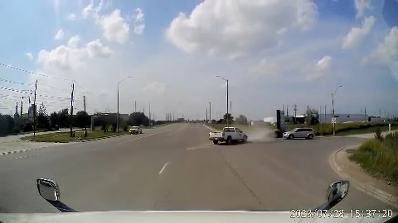 Car Accident Caught On Camera