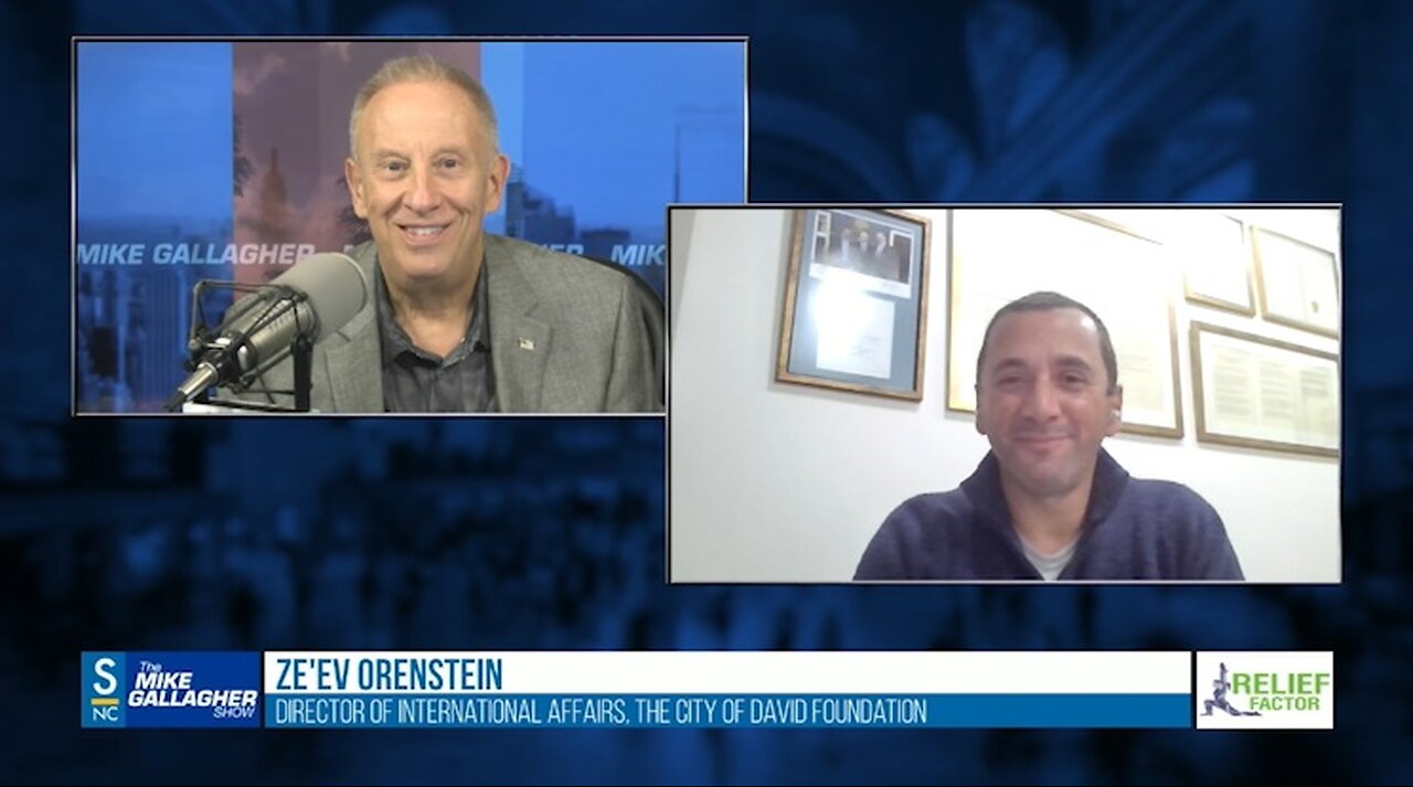 Mike talks to Ze'ev Orenstein, of the City of David Foundation, about this year's Stand With Israel tour. Join us!