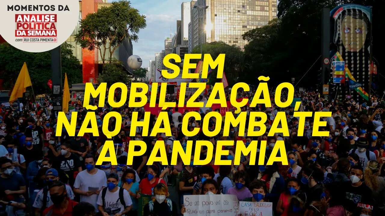 Temos que combater o terrorismo da pandemia contras as manifestações | Momentos