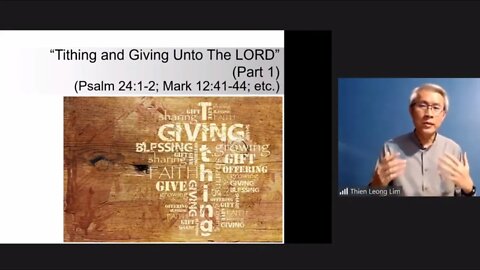 [20210613] Tithing and Giving unto the LORD