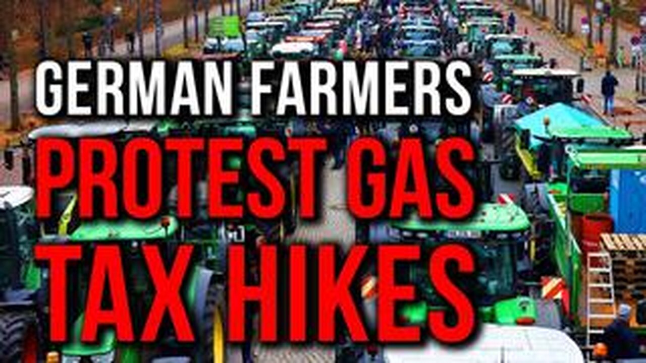 Outraged German Farmers Threaten Major Protests With Tractors In Coming Weeks Over Tax Hikes