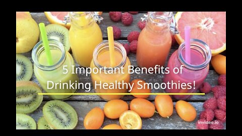 5 AMAZING Benefits To Drinking HEALTHY Smoothies