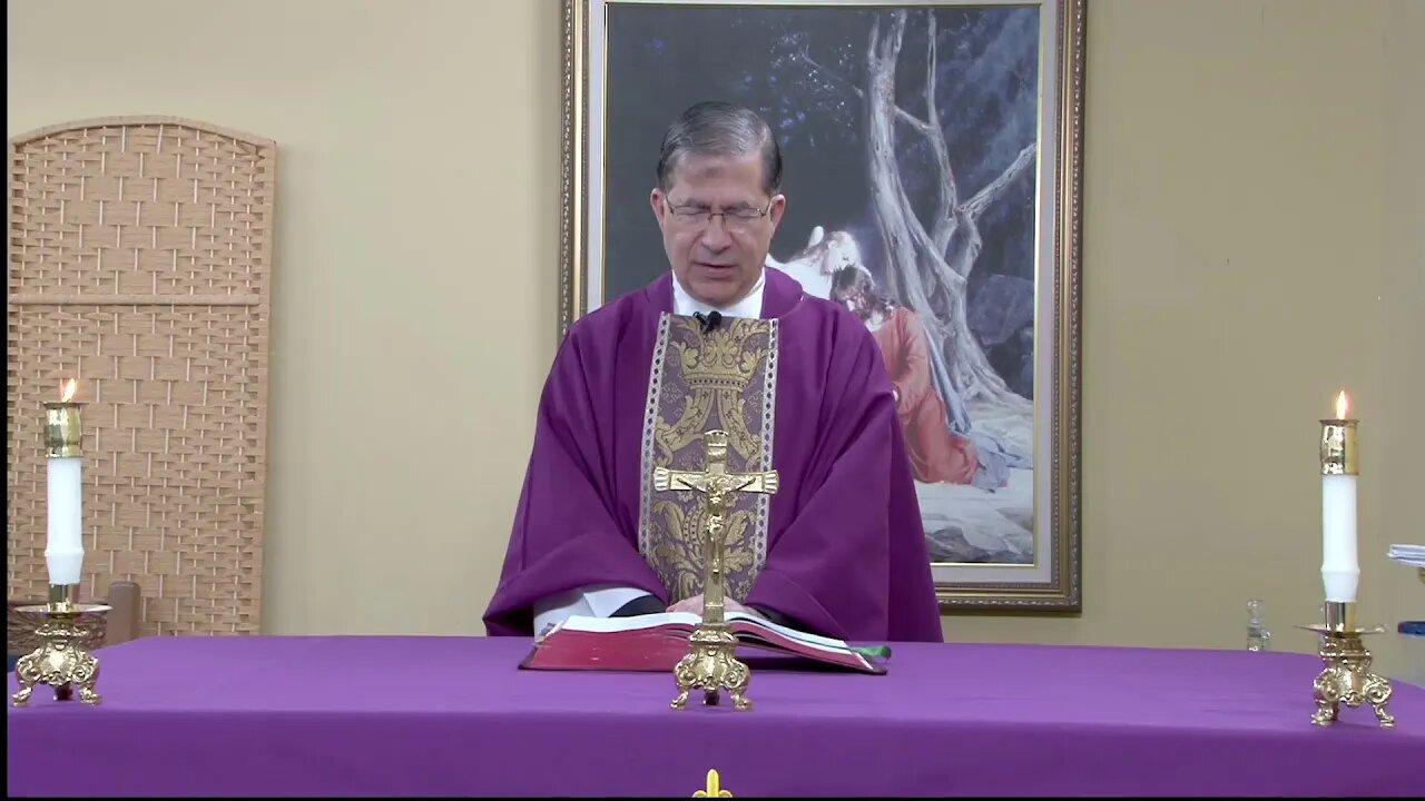 LIVE Daily Holy Mass for Tuesday in Holy Week.