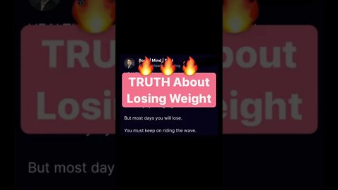 TRUTH About Losing Weight! Subscribe to PPNutra