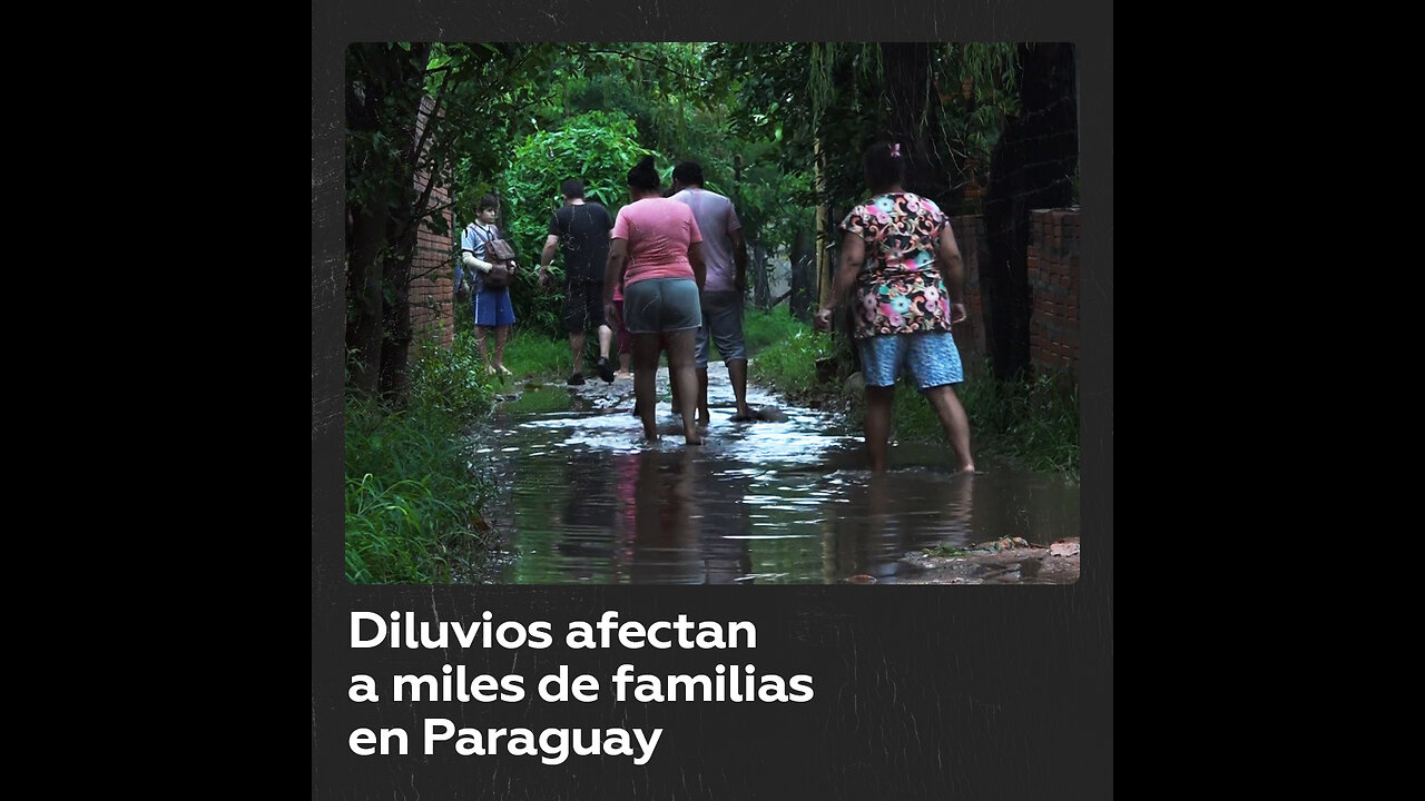 Inundaciones afectan a miles de casas en Asunción