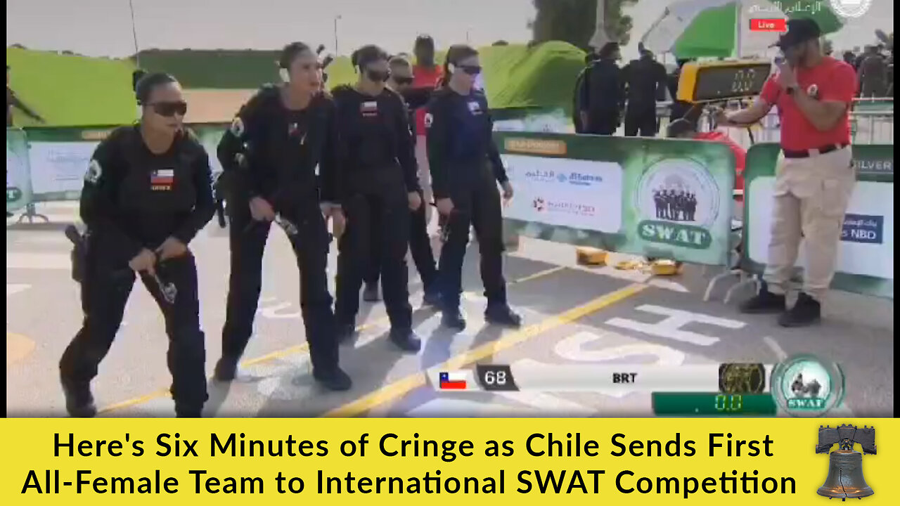 Here's Six Minutes of Cringe as Chile Sends First All-Female Team to International SWAT Competition