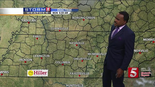 Lelan's Early Morning Forecast: Monday, July 10, 2017