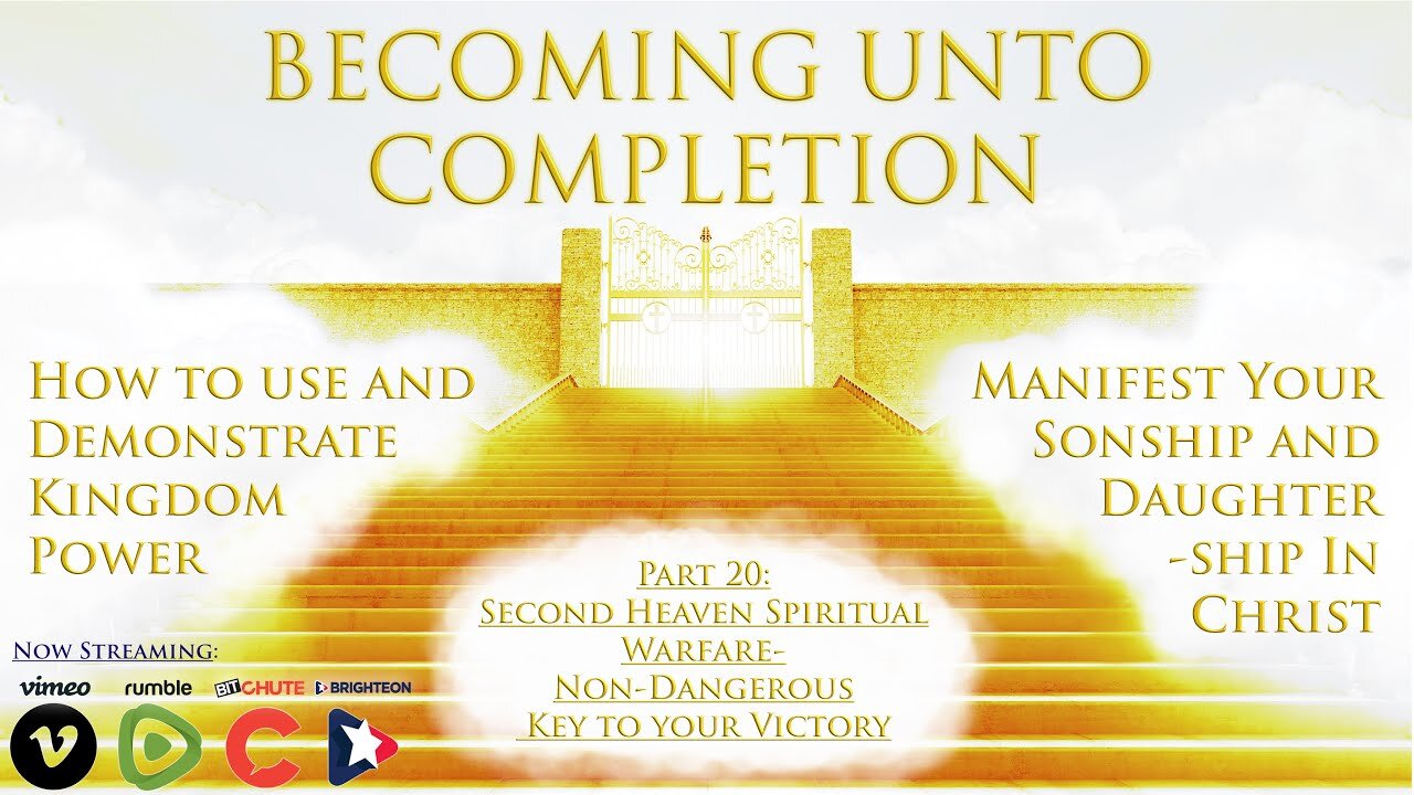 Second Heaven Spiritual Warfare - Non-dangerous Key to your Victory! - Pt. 20 (11-27-2022)