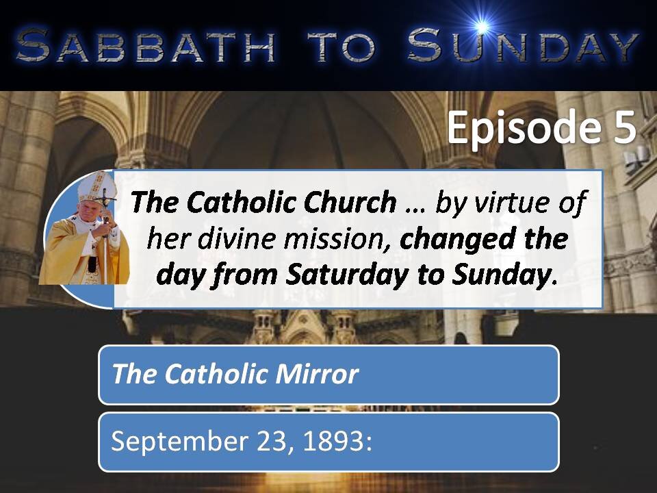 Remember the Sabbath Day Episode 5