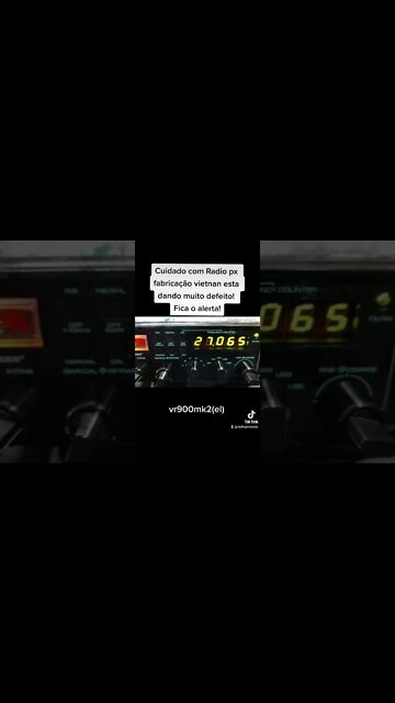 Cuidado com Radio px fabricação vietnan esta dando muito defeito!Fica o alerta