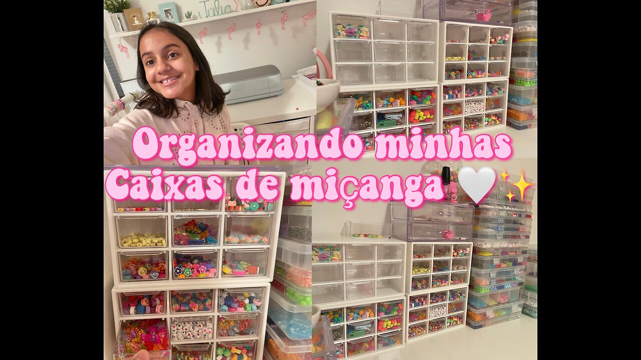 ORGANIZANDO MINHAS MIÇANGAS DA MINHA LOJINHA #rumble #lojinhademiçanga #beads #miçangas