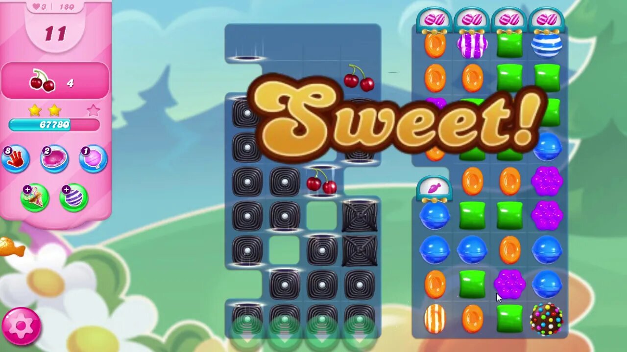 Candy Crush Saga Level 180