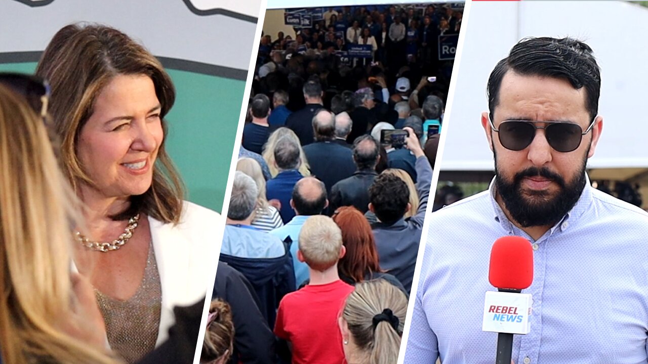 Albertans of all backgrounds rally to support Danielle Smith and the UCP