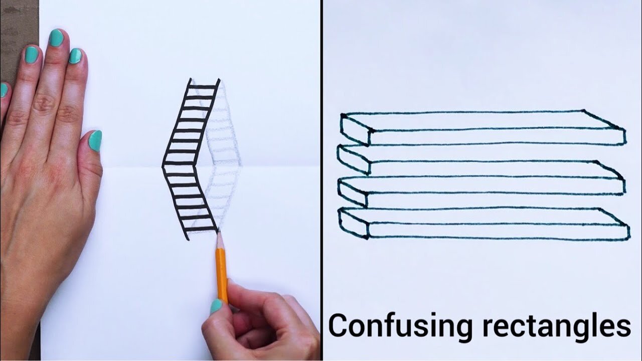 20 Easy Drawing Tricks You'll Love I DIY and Art Hacks by Blossom