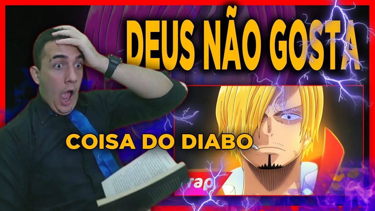 PASTOR REACT Rap do Sanji (One Piece) - APENAS UM TRAGO | NERD HITS