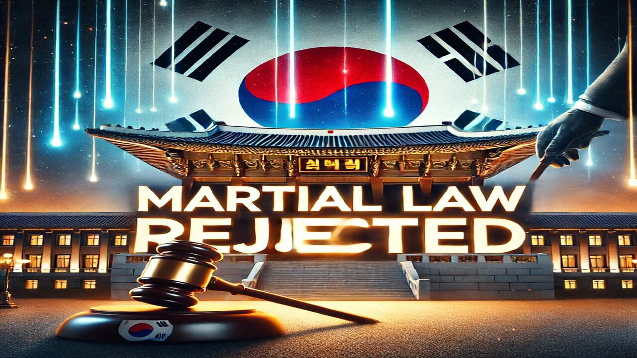 Martial Law Rejected: South Korea's Power Struggle Exposed