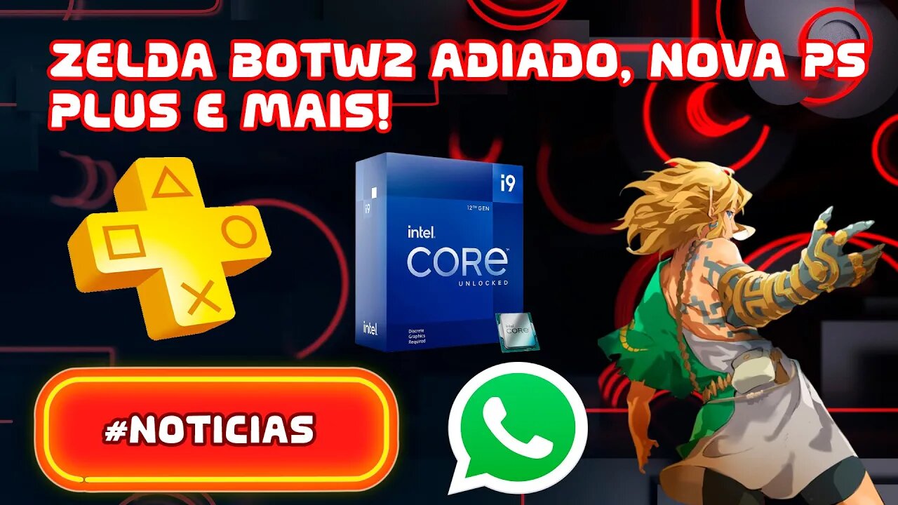 Fichas Na Mesa (30/03/2022) - Nintendo adia novo Zelda, nova PS Plus e mais!