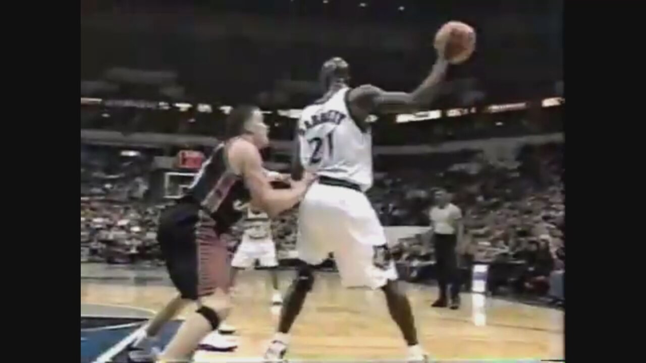 Kevin Garnett 26 Points 4 Ast Vs. Jazz, 2002-03.