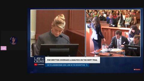 Amber Heard Cross Examination