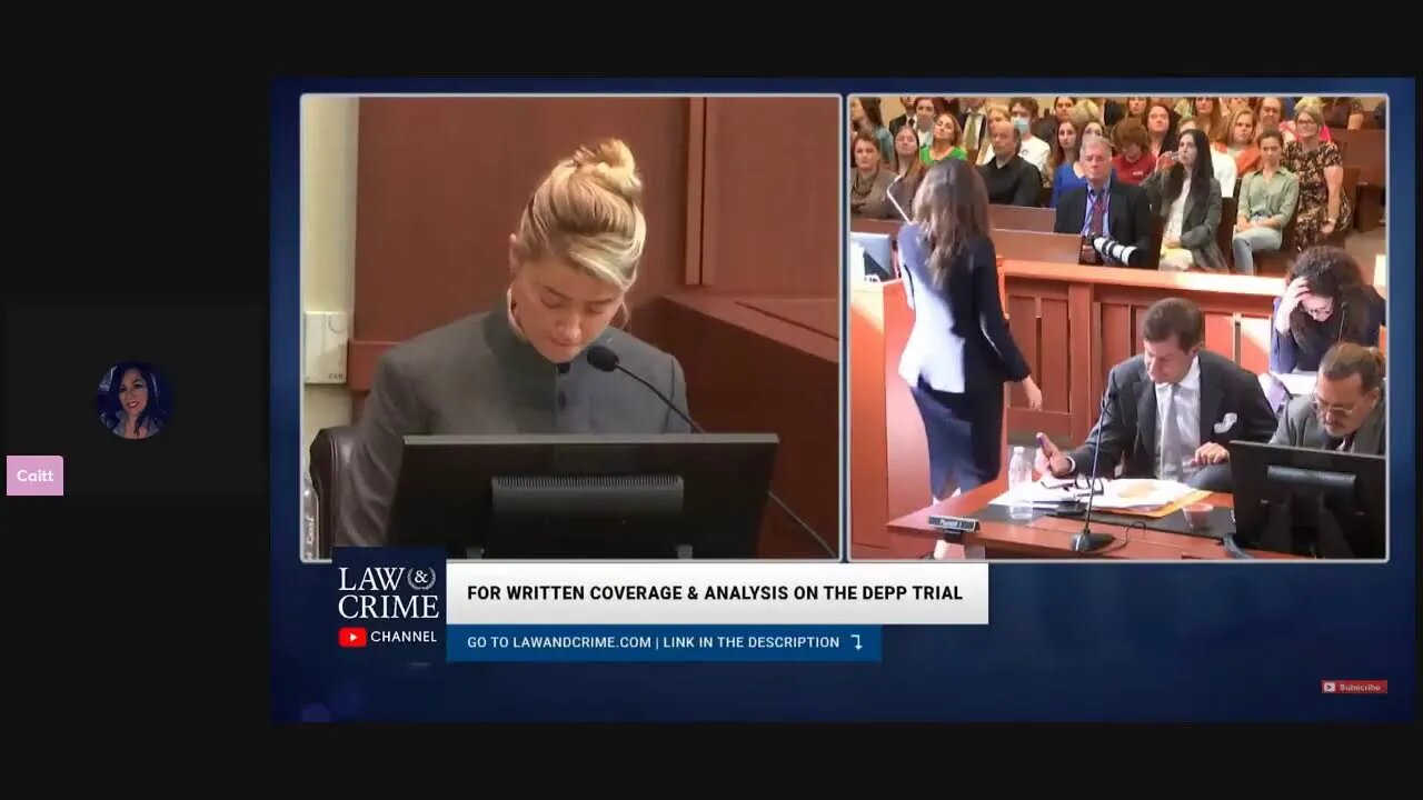Amber Heard Cross Examination