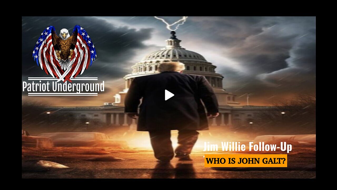 PATRIOT UNDERGROUND W/ FOLLOW UP INTERVIEW W/ Jim Willie A MUST WATCH. TY JGANON