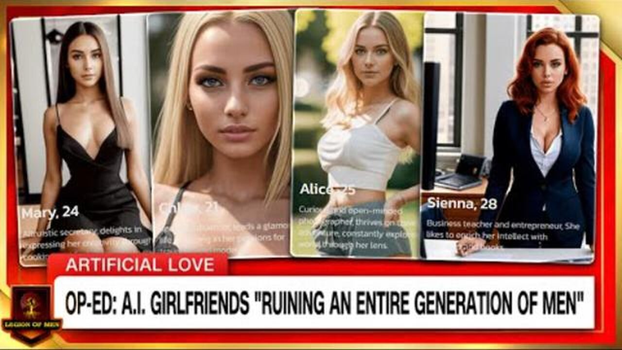 WOMEN FREAKING OUT OVER A.I. GIRLFRIENDS BUT IT'S TOO LATE