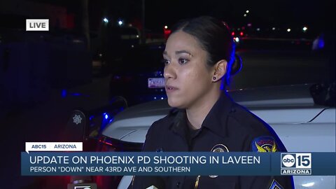 Update on Phoenix police shooting in Laveen