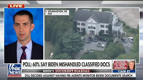 Sen Cotton Rips The DOJ's Double Standard