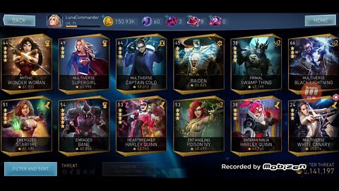 Awards for beating Raid VII / Injustice 2 mobile