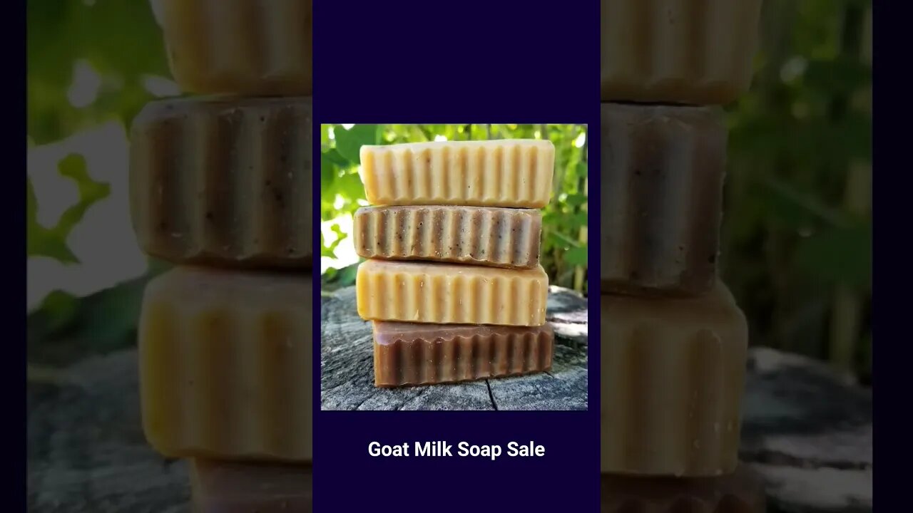 Goat Milk Soap Sale! #sale #goatmilksoap #goatmilk #soap