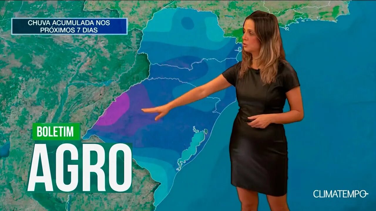 Nova frente fria provoca chuva forte e queda de temperatura - Boletim Agro