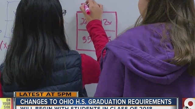 Some Ohio school districts report that a third of 2018 class won't graduate under new requirements