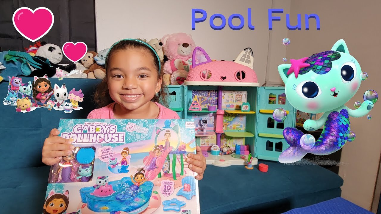 Dollhouse Pool fun