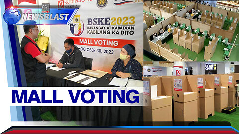 Mga nakasubok ng mall voting sa BSKE, umaasang magiging regular na ito kada halalan