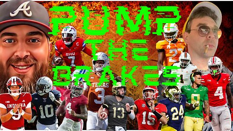 The College Football Playoff Committee Got It RIGHT! | Pump The Brakes