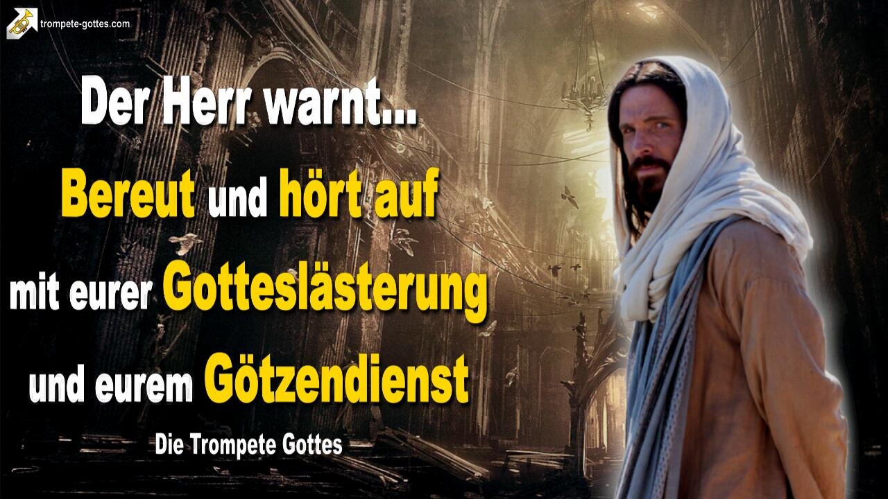 Rhema 03.11.2023 🎺 Der Herr warnt... Bereut und hört auf mit eurer Gotteslästerung und eurem Götzendienst