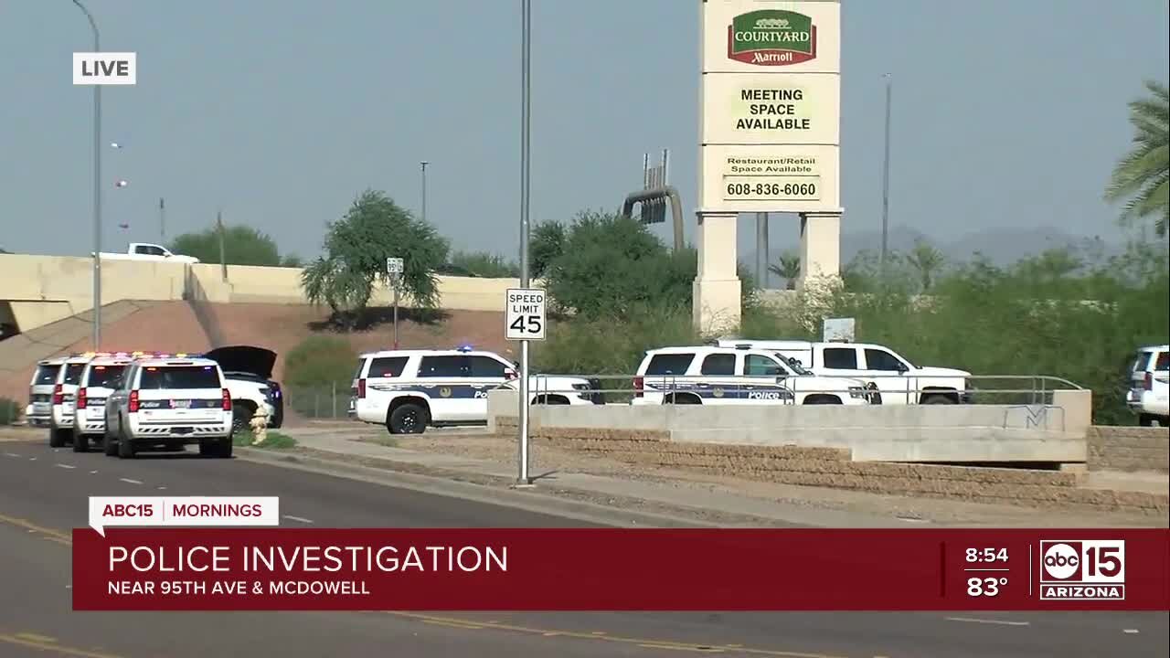 Police investigating near 95th Avenue and McDowell Road