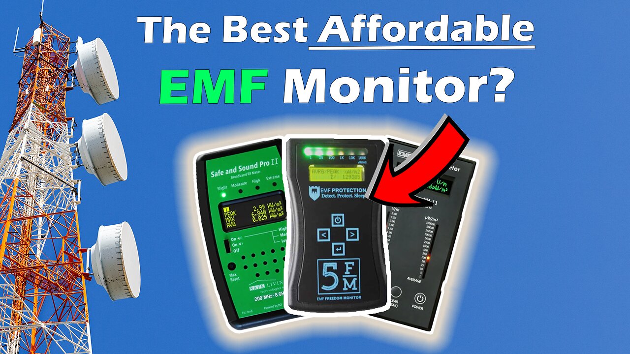 The BEST EMF Meter For The Price - The FM5 | EMF Protection